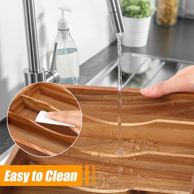 Bellsal Bamboo Silverware Organizer - Image 6