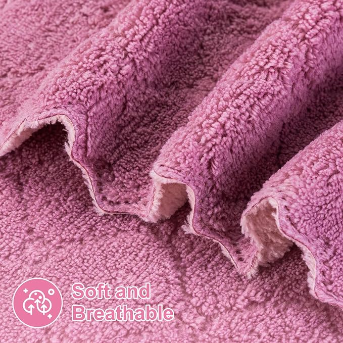 Bessrung 20 Packs Kitchen Cloth Dish Towels, Nonstick Oil Fast Drying Washcloths - Image 7
