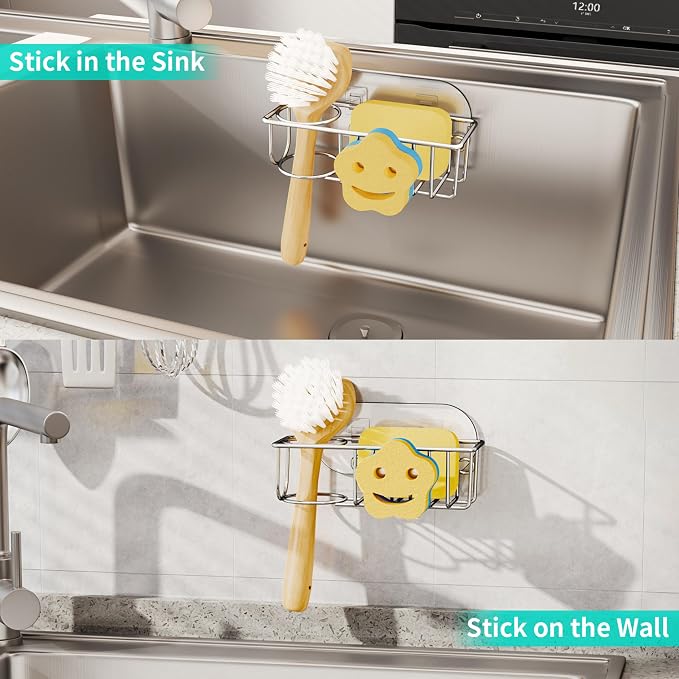 HapiRm Sink Caddy Sponge Holder - Image 4