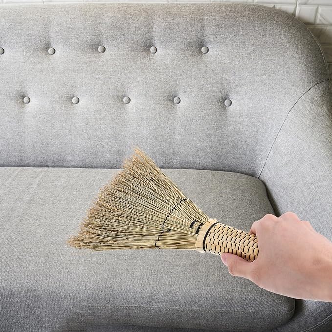 Toyvian Small Woven Corn Broom - Image 4
