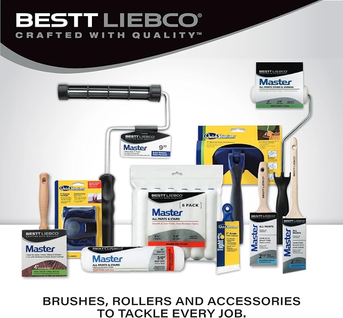 Bestt Liebco 997240120 Master 12" Deck Scrub Brush/Roller/Applicator - Image 2