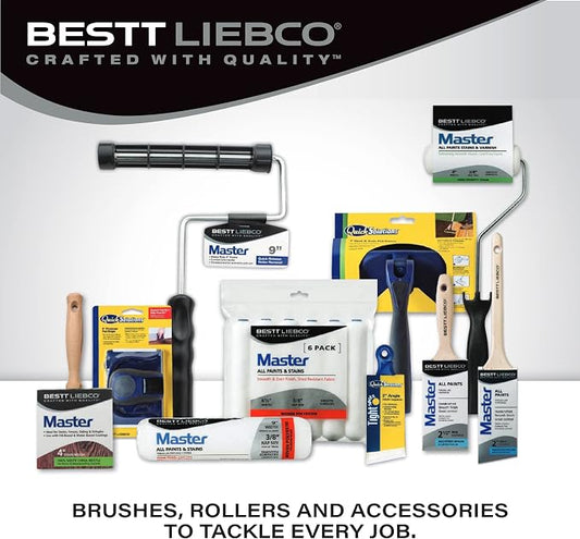 Bestt Liebco 997240120 Master 12" Deck Scrub Brush/Roller/Applicator - Image 2