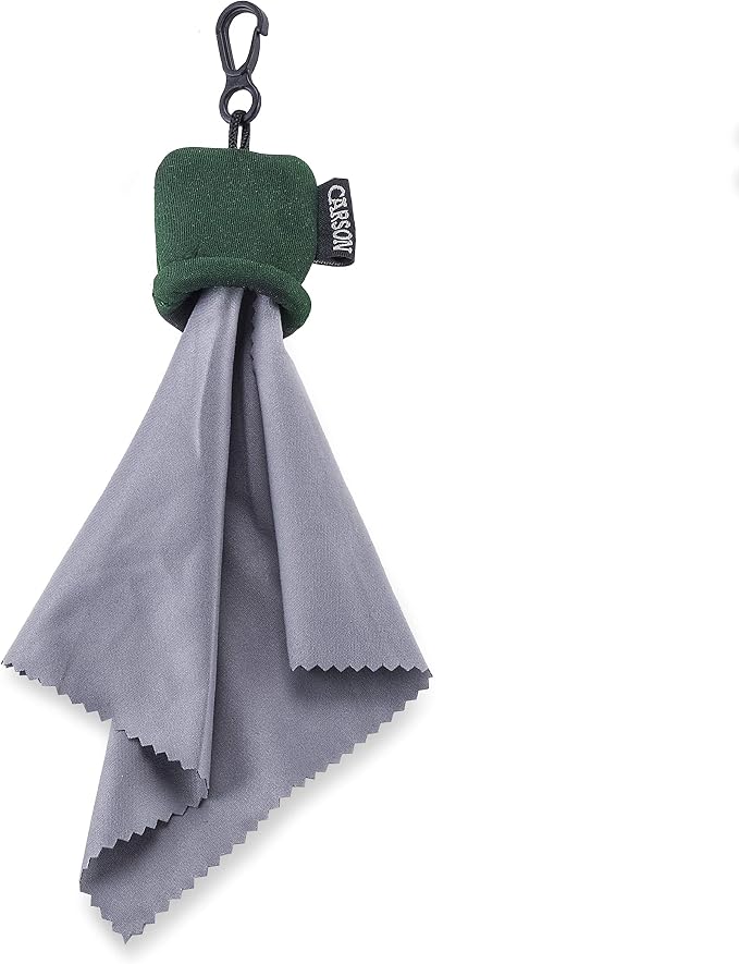 Carson Stuff-It Microfiber Lens Cloth Cleaning System by Carson