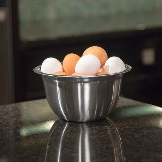 McSunley 720 Medium Brushed Stainless Steel Prep N Cook Euro Style Mixing Bowl - Image 2