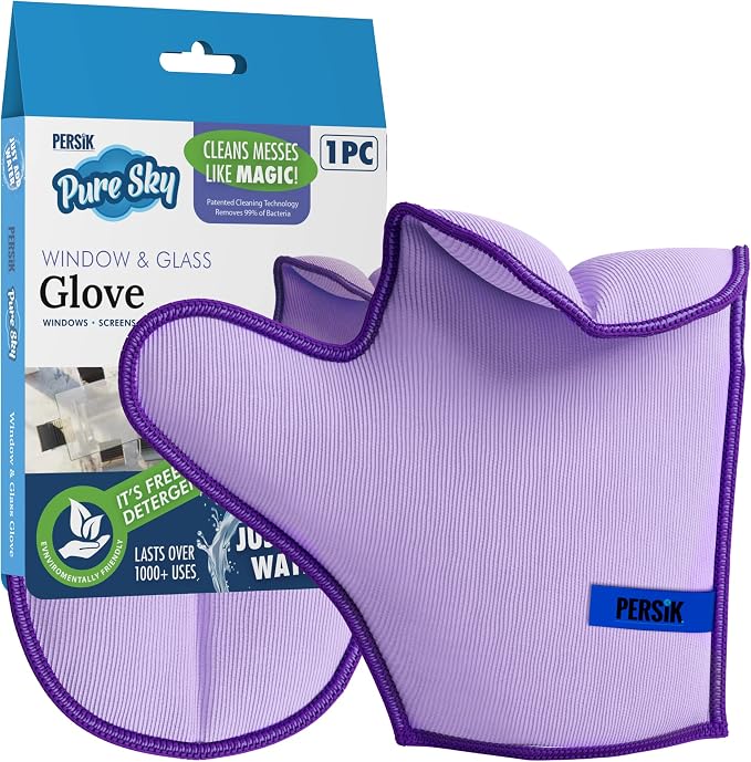 Pure-Sky Glass Cleaning Cloth Glove by PERSIK