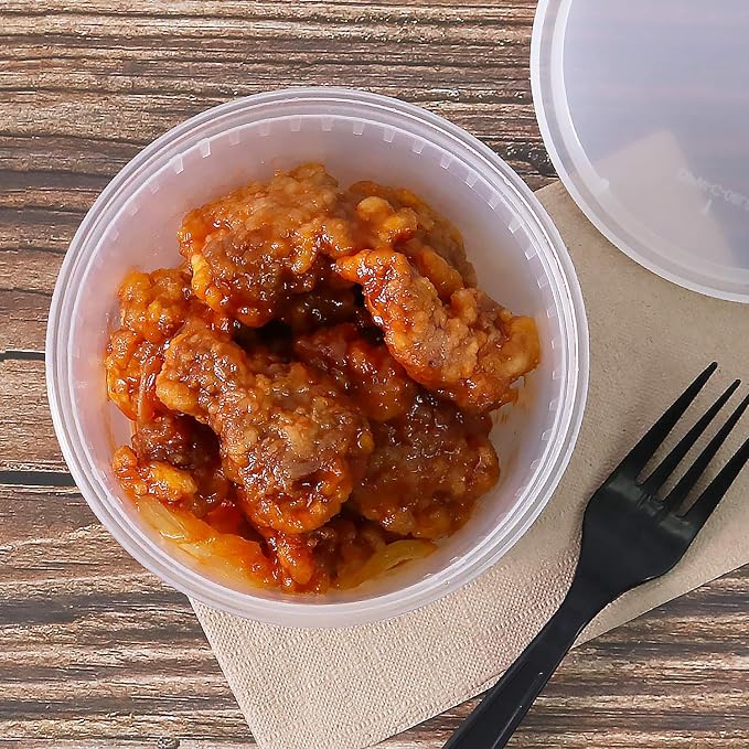 Karat Clear PP Injection Molded Round Deli Containers - Image 4