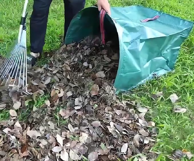 2-Pack Yard Waste Bags，Large Yard Dustpan-Type Garden Bag - Image 7
