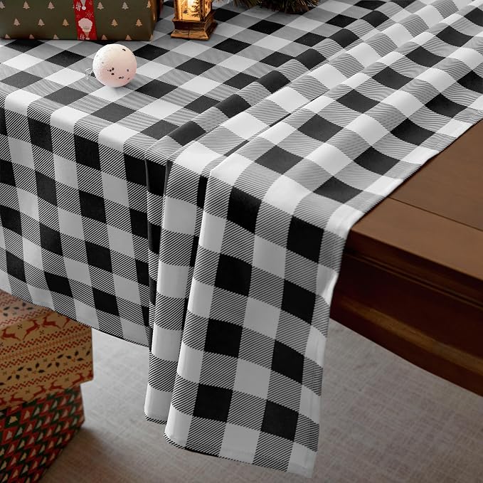 Waterproof Plaid Tablecloth Fabric - Image 8