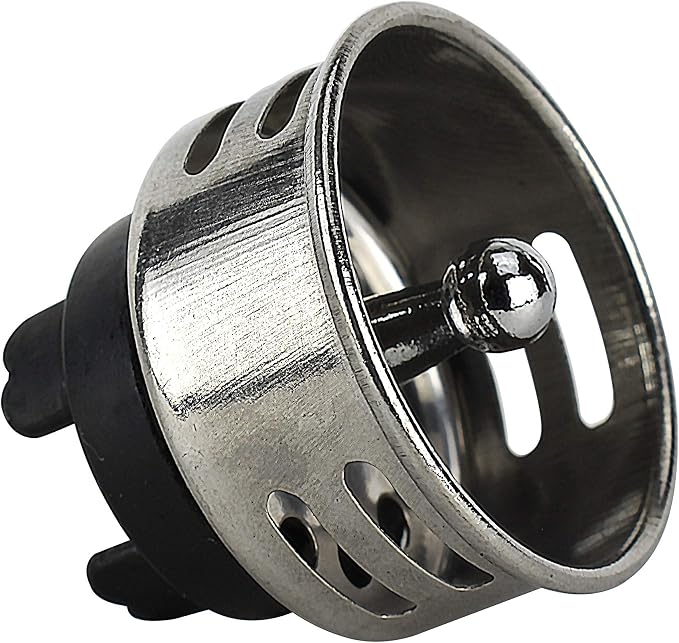 Plumb Pak 878PC Keeney Stainless Steel Junior Duo Bar Sink Strainer - Image 4