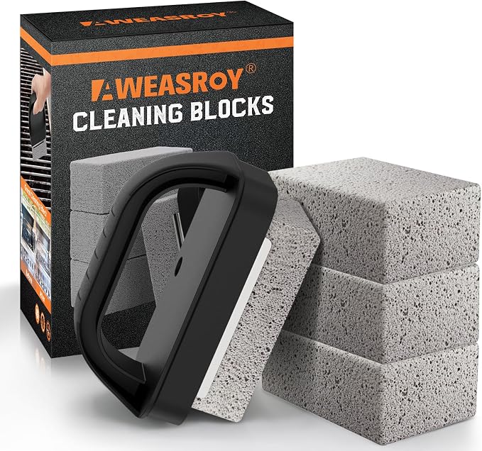Heavy Duty Grill Cleaner, Grill Cleaning Bricks by AWEASROY