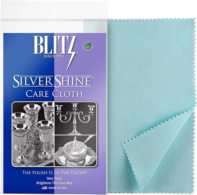 Blitz Silver Care Silver Polishing Cloth by Blitz