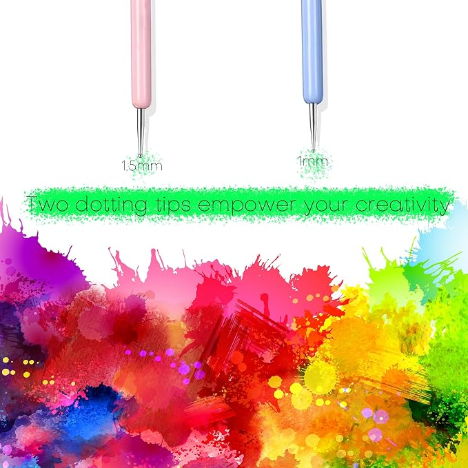 Nail Art Brushes, Nail Design Painting Brush Set - Image 4
