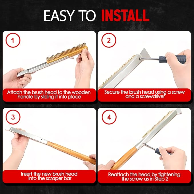 Pizza Oven Accessories, Pizza Oven Brush - Image 7