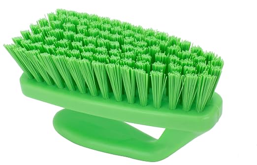 SPARTA Scrub Brush with Iron Shaped Handle and Stiff Bristles, Heavy Duty - Image 5