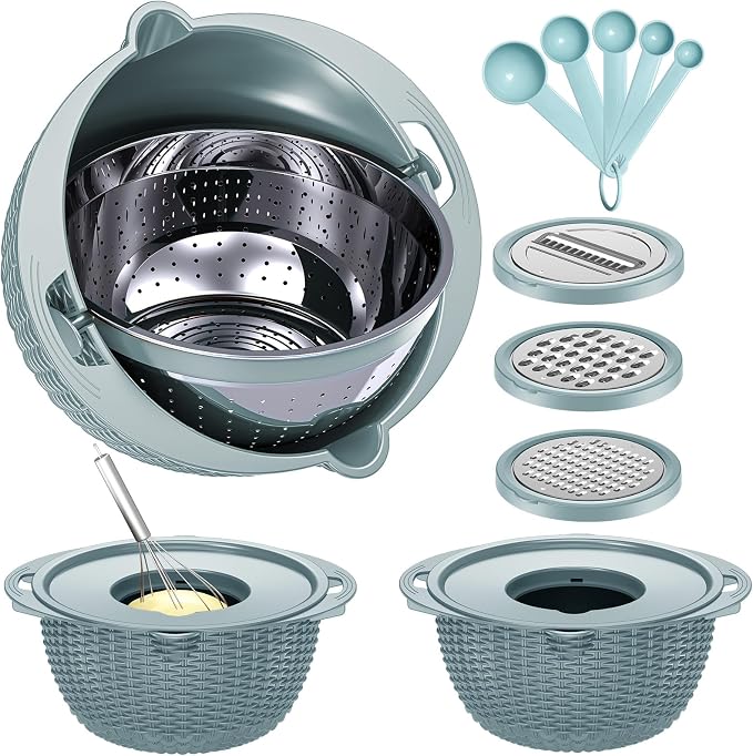 4-1 Strainer Bowl with Lid Set - Image 9