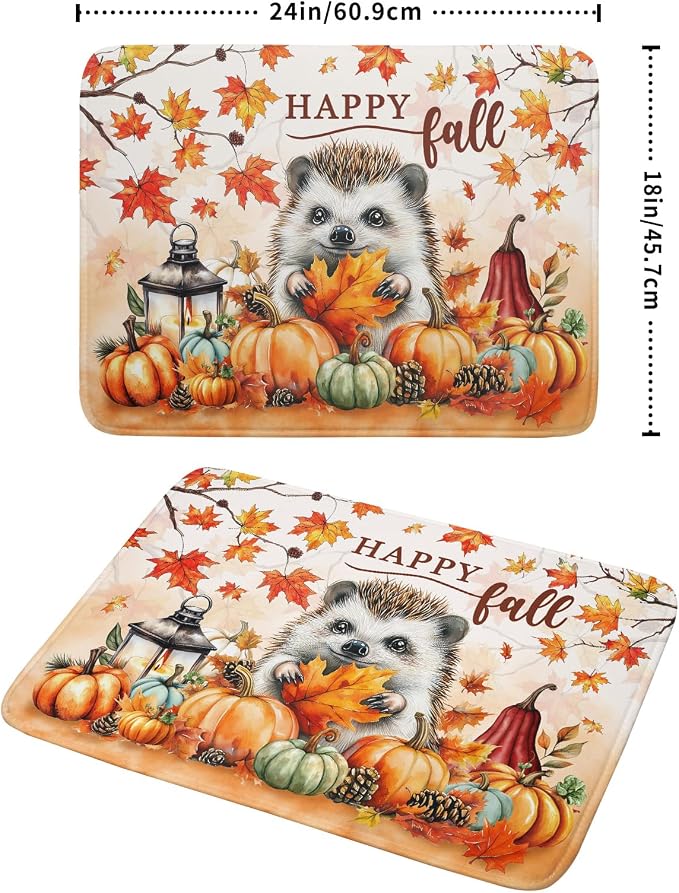 Happy Fall Dish Drying Mat - Image 2