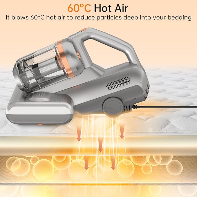 Mattress Vacuum, 20Kpa Bed Vacuum Cleaner - Image 2