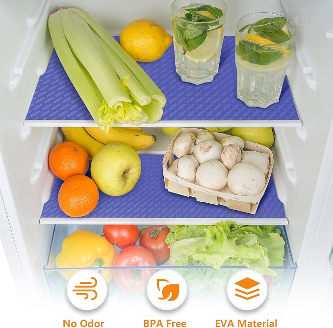 Shelf Liners for Kitchen Cabinets Refrigerator Liners Waterproof Kitchen - Image 5
