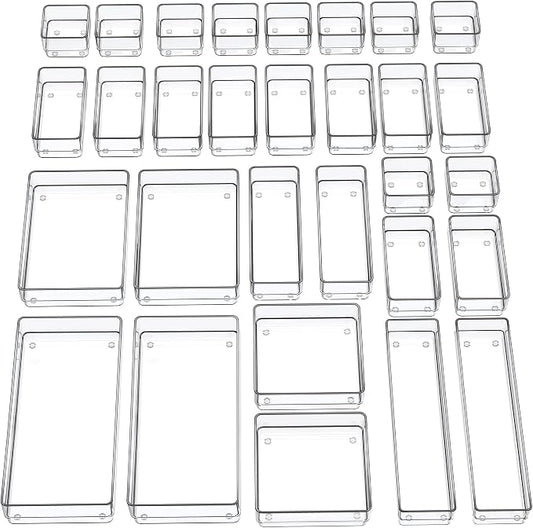 SMARTAKE 30-Piece Drawer Organizer by SMARTAKE