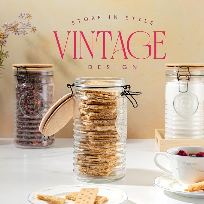 Glass Storage Containers with Airtight Lids - Image 3