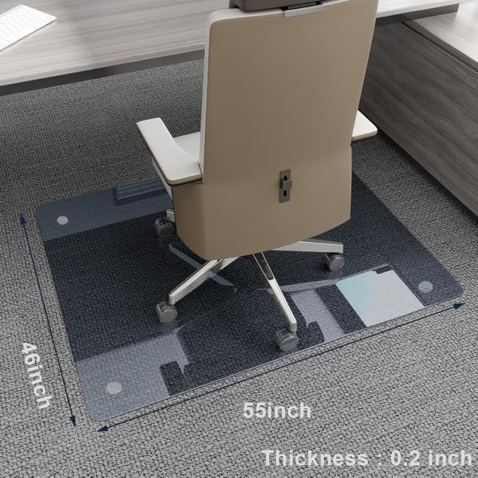 46" x 55" Chair Mat for Carpet - Image 4