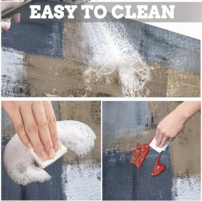 MCALK Brown Dish Drying Mat for Kitchen Counter, Dark Grey Dish Drying Pad - Image 4