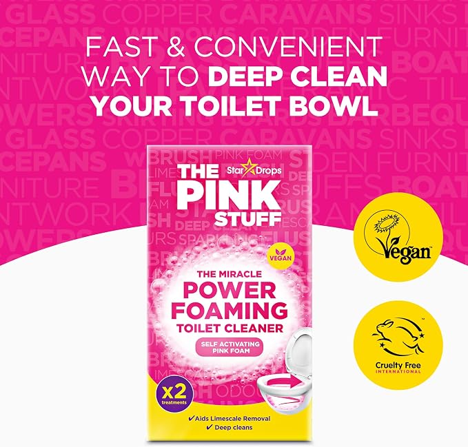 Stardrops - The Pink Stuff - The Miracle Power Foaming Toilet Cleaner - 2 - Image 8