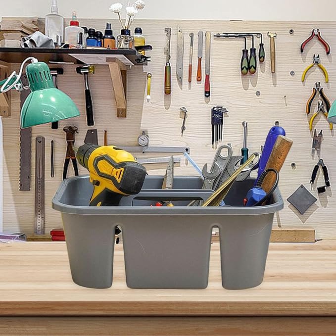 Cleaning Tool Carry Case Tool Collection Lightweight Home Use Compartments - Image 5