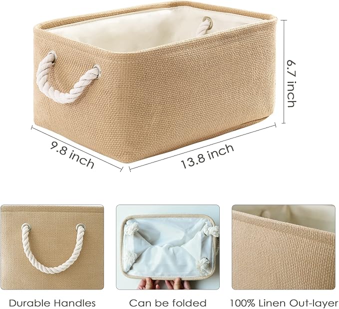 TheWarmHome Storage Bins for Shelves - Image 6