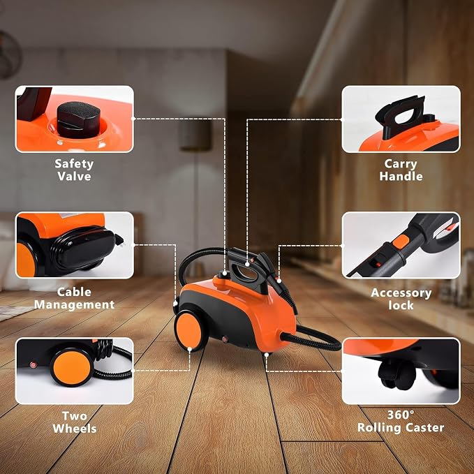 ARLIME Multi-Purpose Steam Cleaner - Image 7
