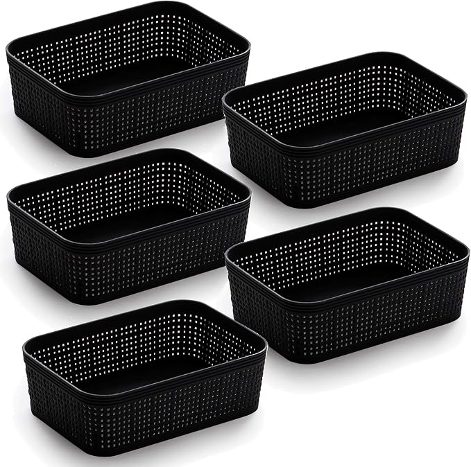 BINO | Woven Plastic Basket | XS, Space by BINO