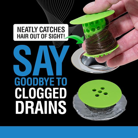 TubShroom Bathtub Drain Hair Catcher – In-Drain Tub Strainer & Clog Prevention - Image 2
