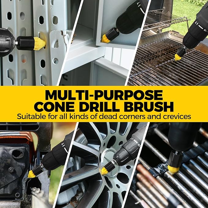 Holikme 6 piece Drill Brush - Image 5