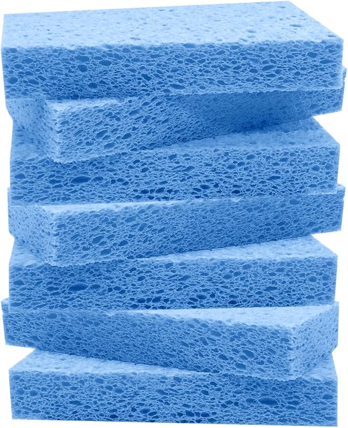 Large Cellulose Sponges, Kitchen Sponge by Mainlyrunmakeupsuppliers