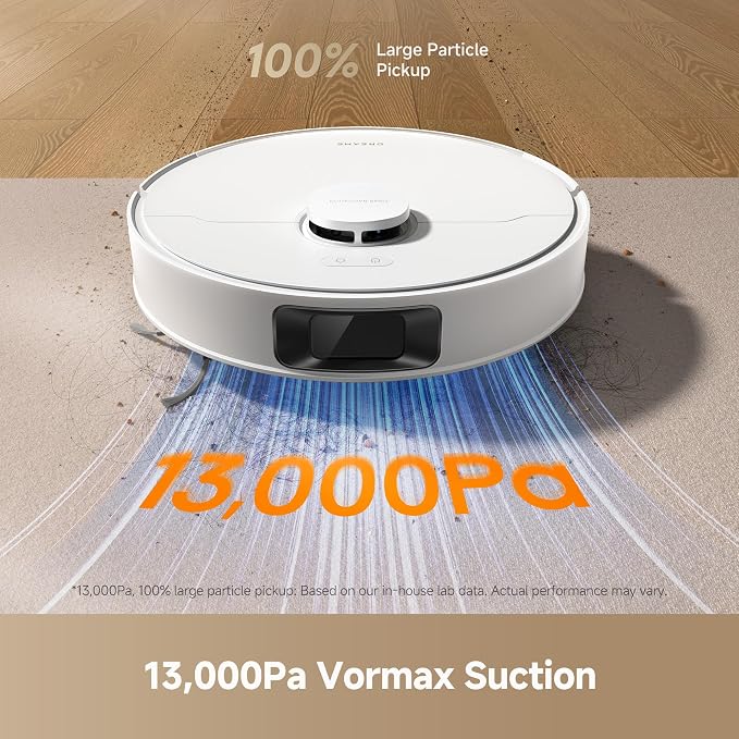 dreame D20 Plus Robot Vacuum and Mop, 000Pa Suction, Self-Emptying - Image 2
