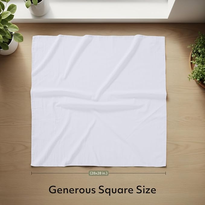 Utopia Kitchen White Flour Sack Towels 100% Cotton Tea Towels - Image 2