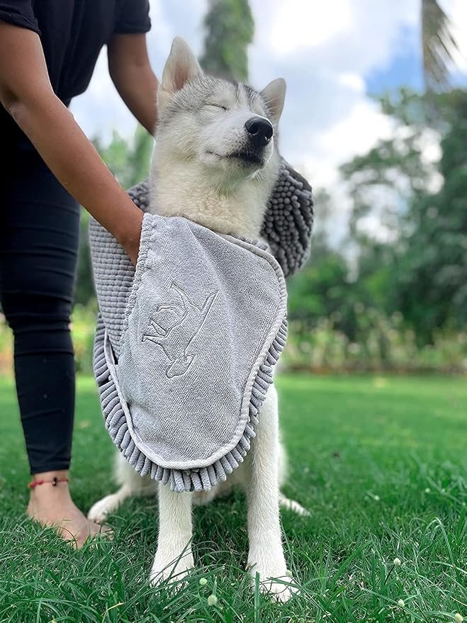Tuff Pupper Quick Dry Towel for Dogs | Ultra Absorbent Microfiber Shammy | - Image 8
