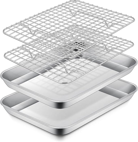 P&P CHEF 10.4 Inch Toaster Oven Pan by PPCHEF