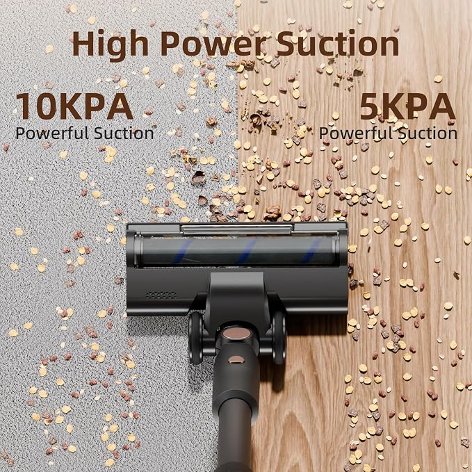 COWSAR Cordless Stick Vacuum Cleaner, Bagless Lightweight Stick Vacuum - Image 3