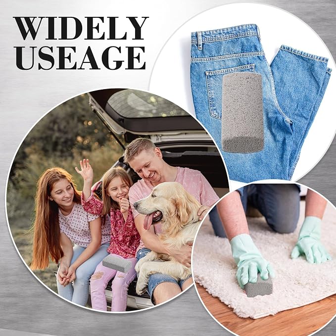Loopeer 2 Pcs Pet Hair Remover Pumice Stone - Image 7