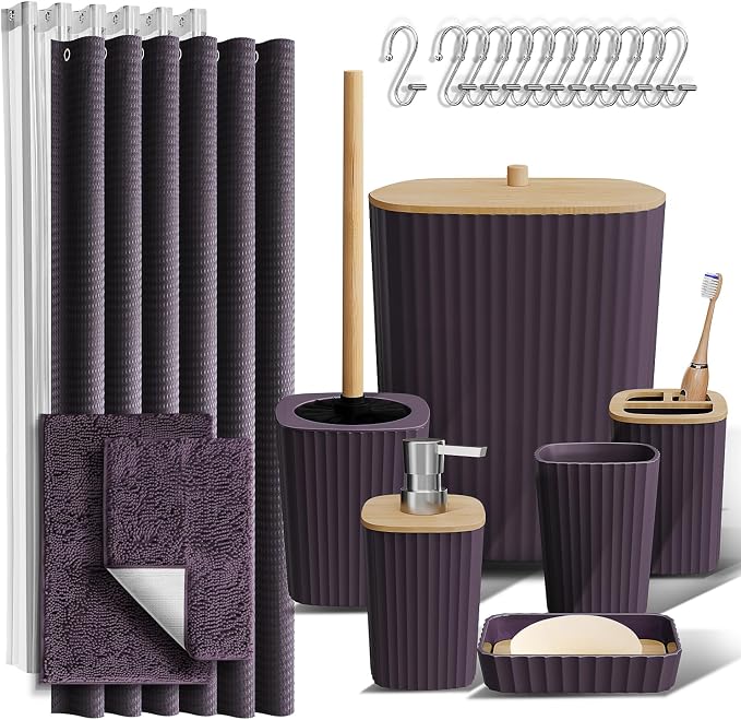 Clara Clark Bathroom Accessories Set by ClaraClark