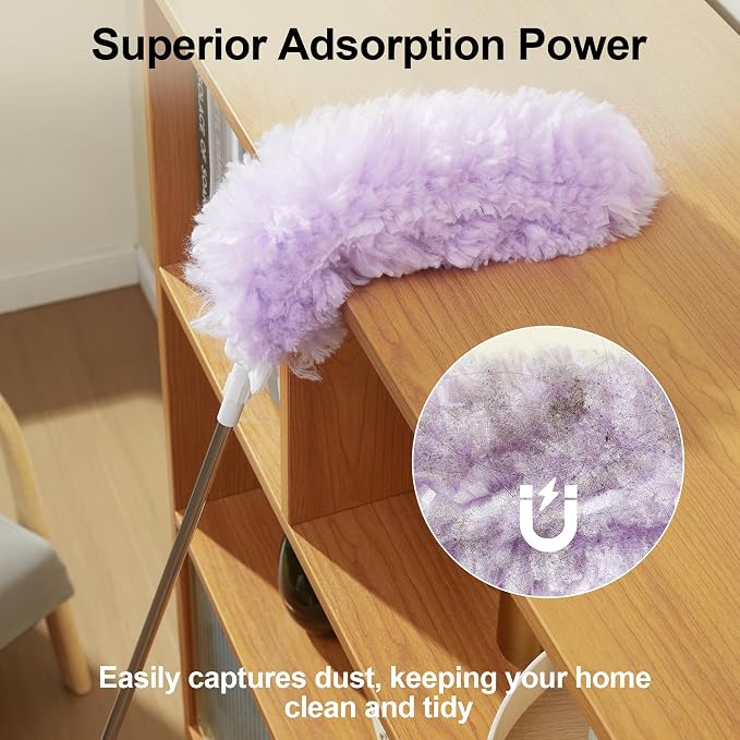 JOYMOOP Ceiling Fan Cleaner Duster and Cobweb Duster - Image 3