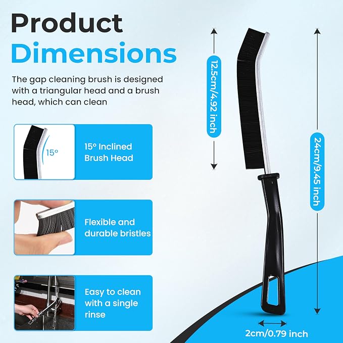 7Pcs Crevice Cleaning Brush, Gap Brush - Image 3