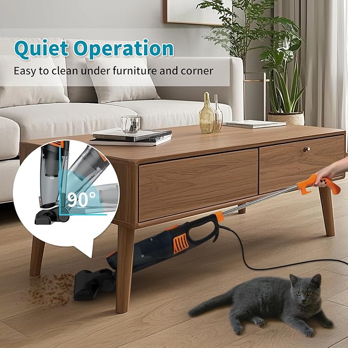Corded Vacuum Cleaner, 12 in 1 Ultra-Lightweight Vacuum Cleaners - Image 4