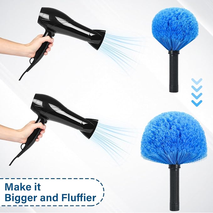 Cobweb Duster Head Brush, Spider Web Brush - Image 3