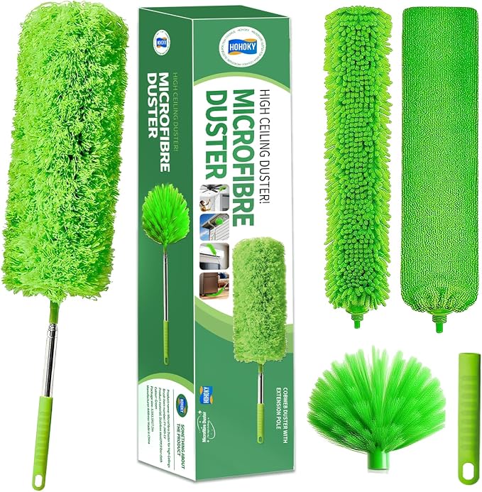 dusters for Cleaning extendable Long Handle，Webster Cobweb Duster by Home