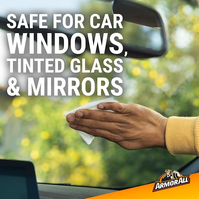 Armor All Car Glass Wipes by Armor All, Auto Glass Cleaner - Image 4