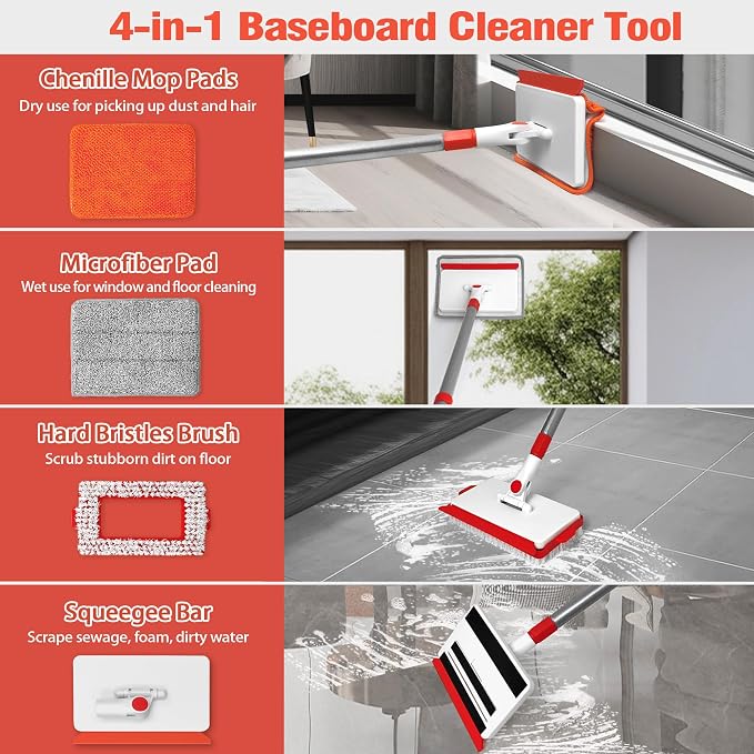 JEHONN Baseboard Cleaner Tool - Image 3