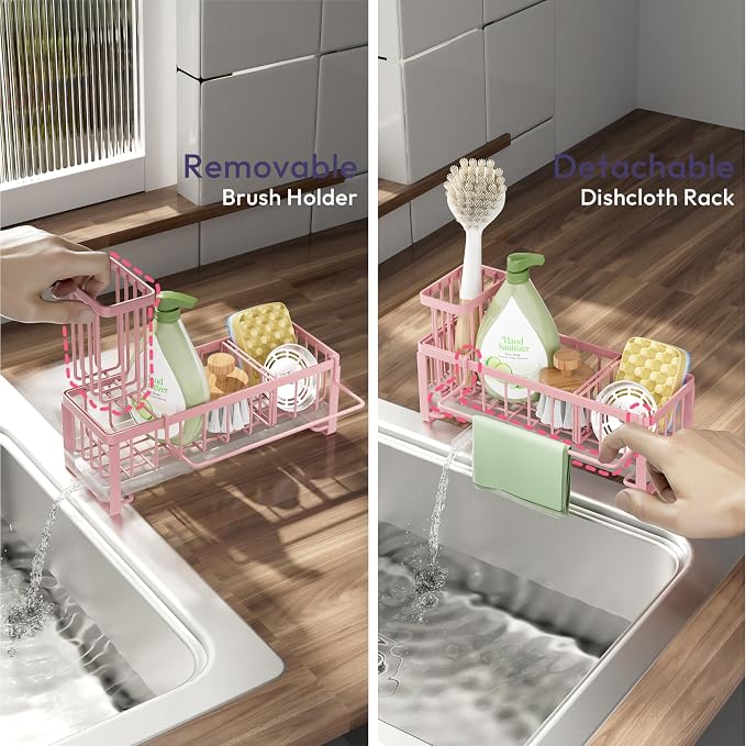 SWTYMIKI Sponge Holder for Kitchen Sink - Image 3