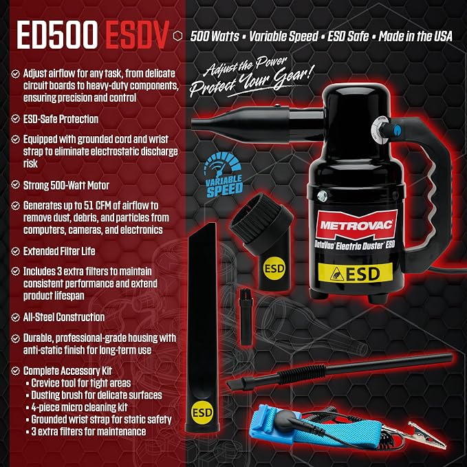 METROVAC ED-500-ESDV Variable Speed - Image 5